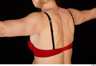 Charity 2 back red bra underwear upper body 0001.jpg